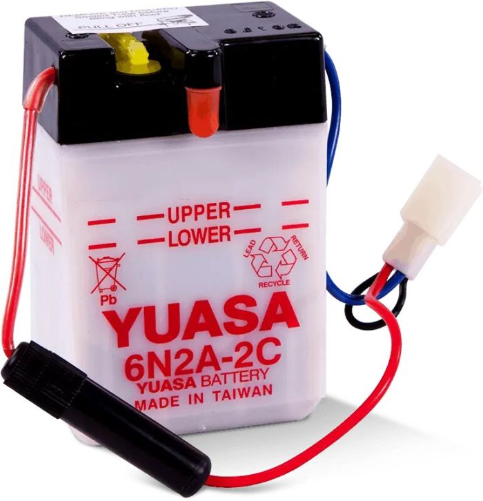 CONVENTIONAL 6N2A-2C 6 VOLT BATTERY