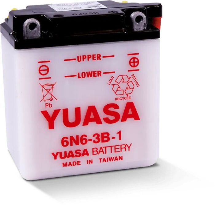 CONVENTIONAL 6N6-3B-1 6 VOLT BATTERY