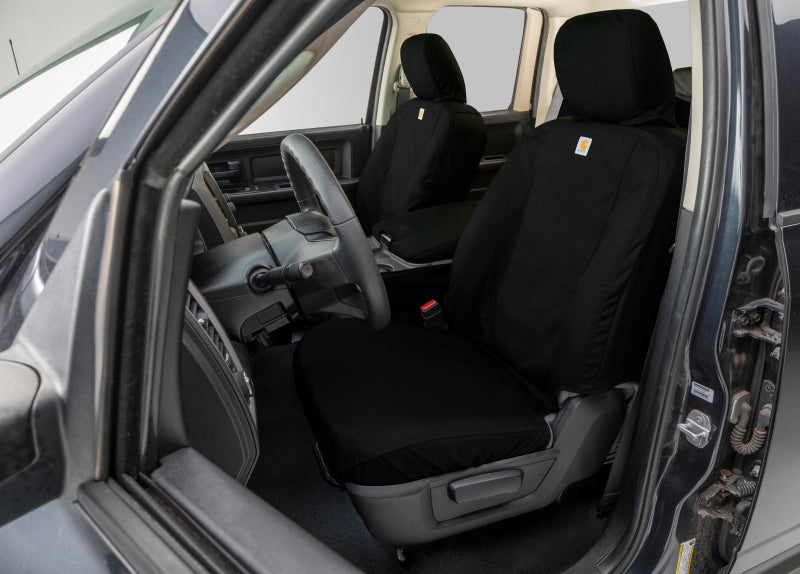 Covercraft 11-24 Dodge Ram Carhartt Super Dux SeatSaver Custom Second Row Seat Covers - Black