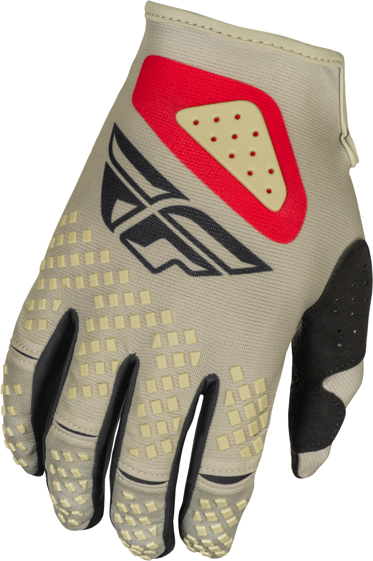 Kinetic Sym Gloves Light Grey/Red/Black Xs