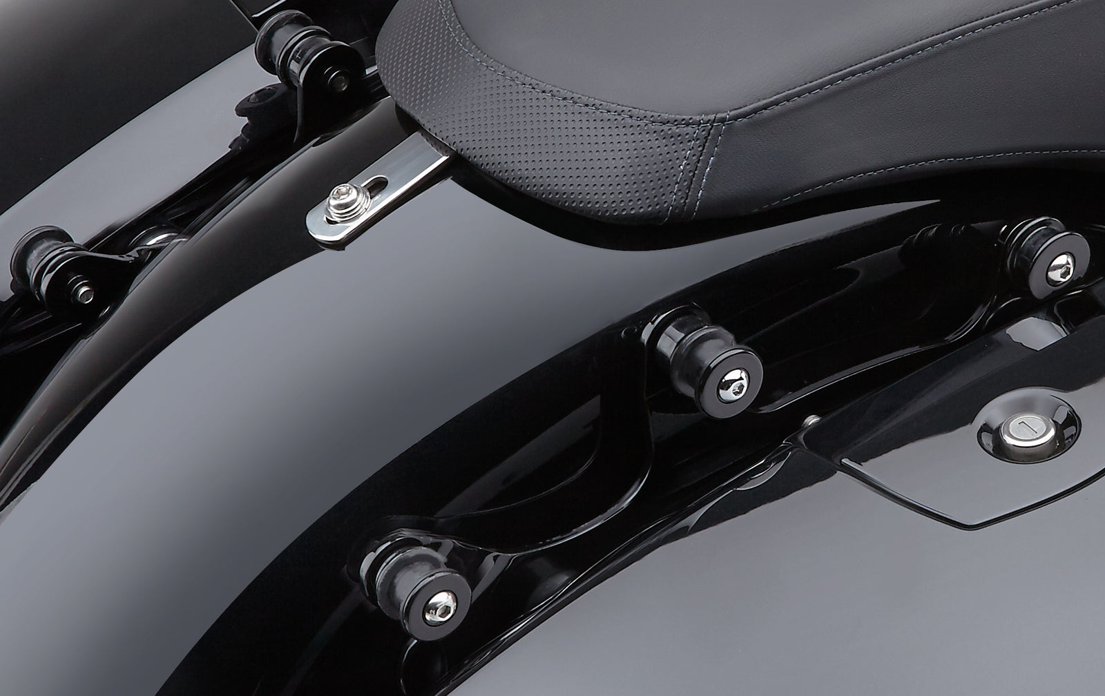 Backrest Docking Kit Black Chieftain 14 22