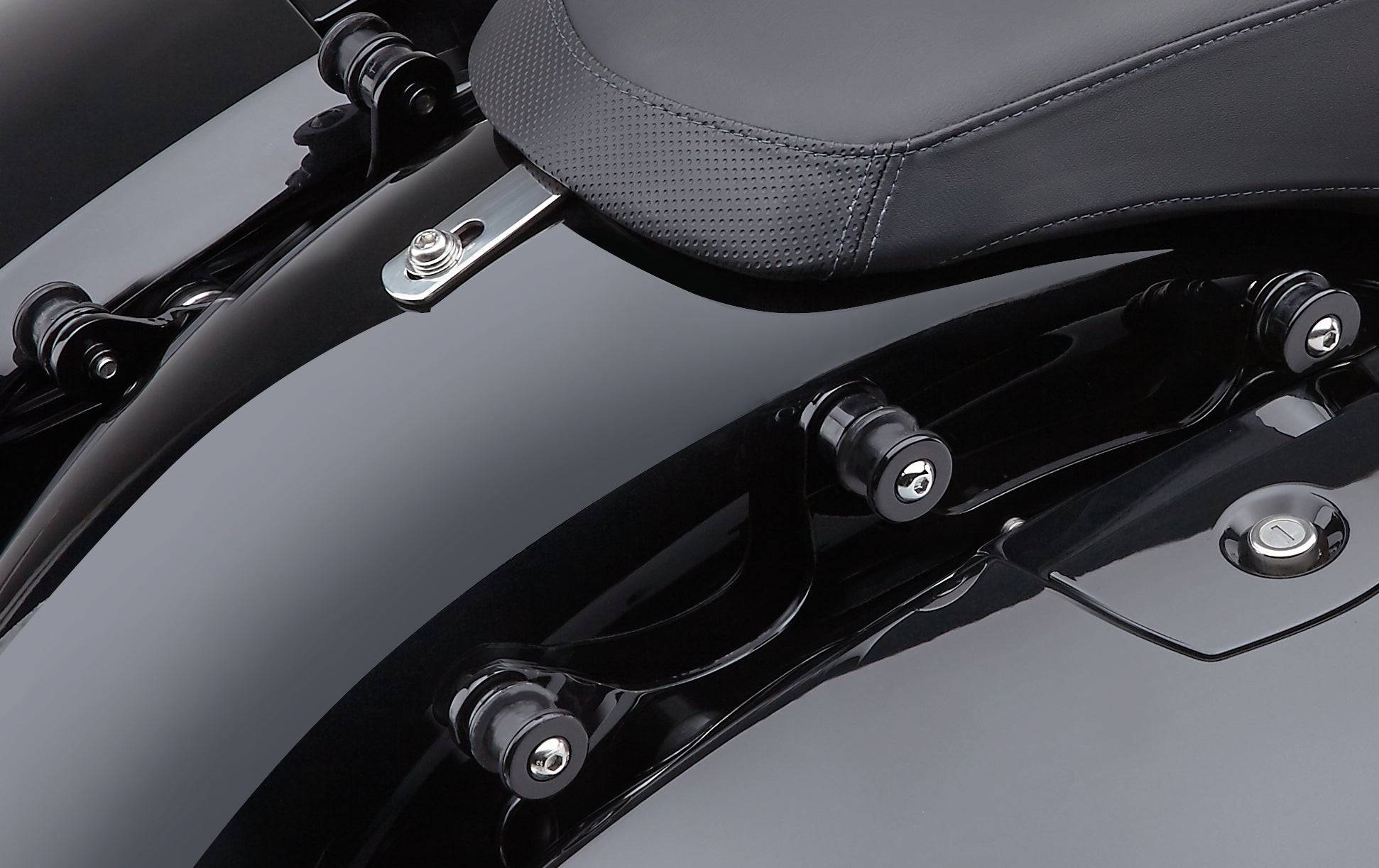 Backrest Docking Kit Black Chieftain 14 22