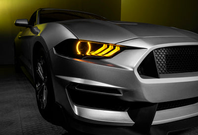 Oracle 18-21 Ford Mustang Dynamic DRL w/ Halo Kit & Sequential Turn Signal - ColorSHIFT SEE WARRANTY