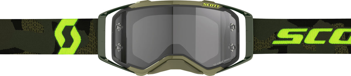 Prospect Ls Goggle Kaki Grn/Neon Ylw Grey Works