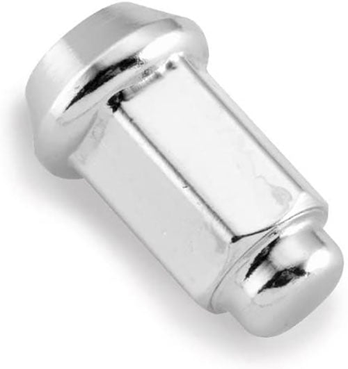 10MM X 1.25 TP TAPERED CHROME LUG NUT - BOX OF 16