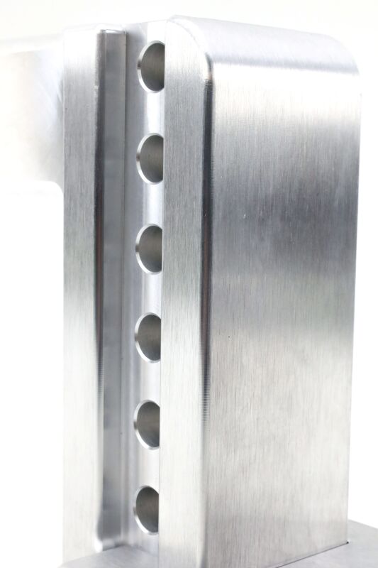Weigh Safe 6in Drop Hitch w/Built-in Scale & 3in Shank (10K/21K GTWR) - Aluminum