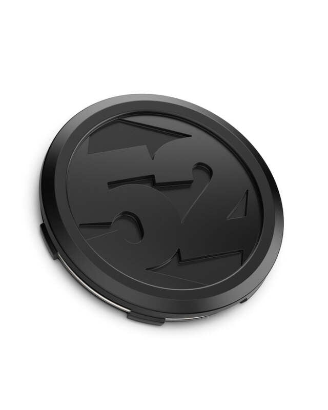 fifteen52 107mm Snap-in Asphalt Black Center Cap - Satin Black (Use w/ 6x139.7 &amp; 5x150 HD wheels)