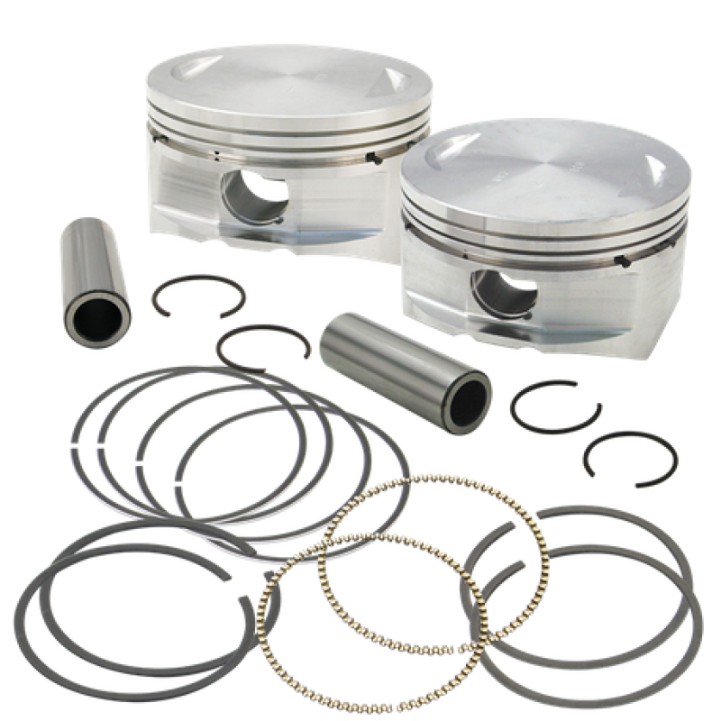 S&amp;S Cycle 2007+ BT 3.927in +.010in Bore 106in Big Bore Forged Pistons