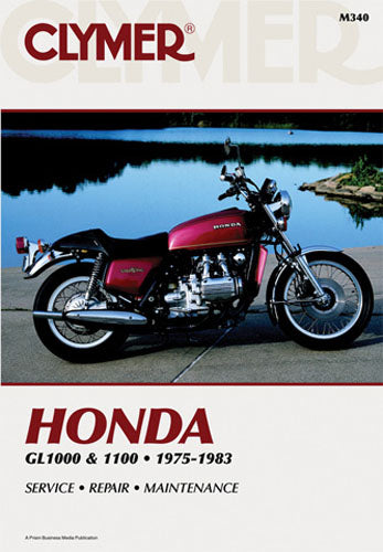 CLYMER MANUAL HON GL1000 &amp; 1100 FOURS 75-83