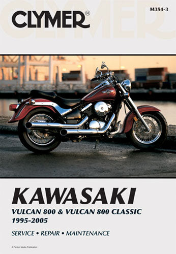 CLYMER MANUAL KAW VLCN 800 &amp; CLASSIC 95-05