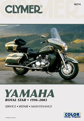 CLYMER MANUAL YAMAHA ROYAL STAR 1996-2010