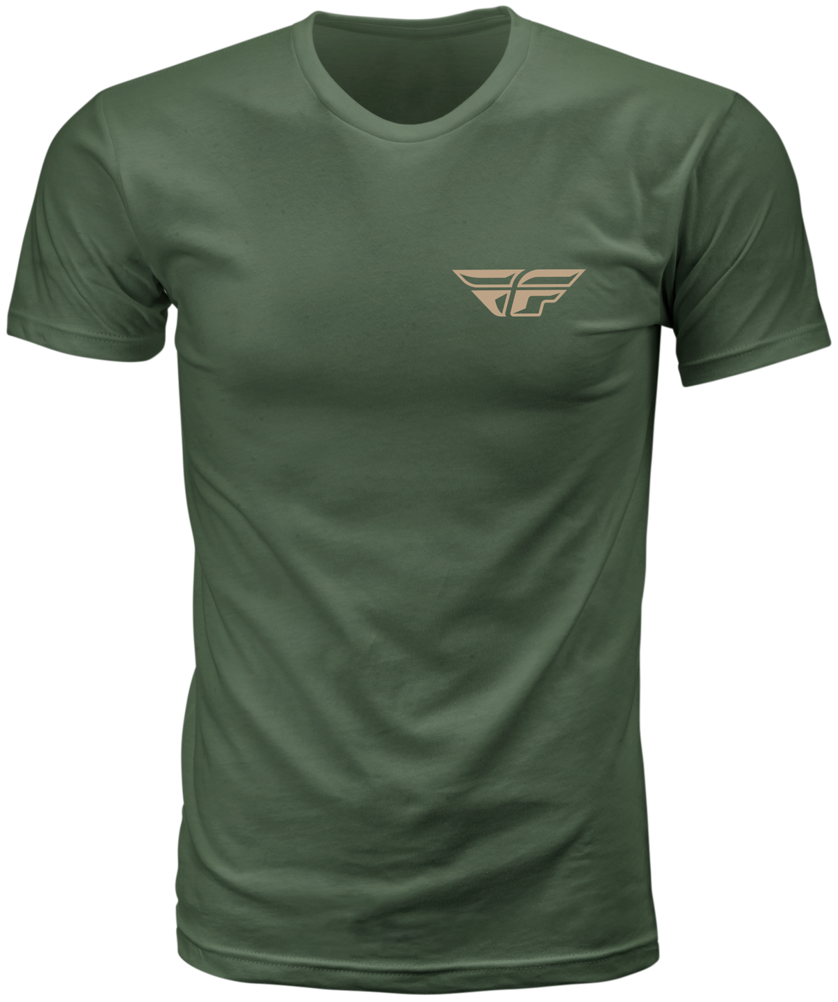 Fly Staple Tee Green Sm