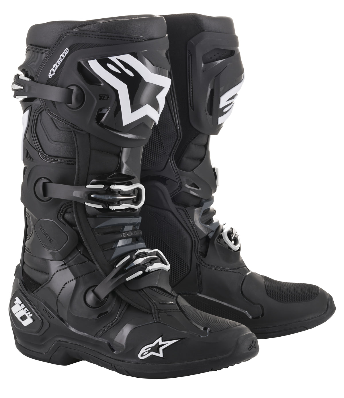 Tech 10 Boots Black Size 08