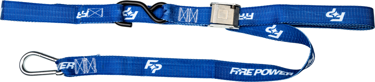 1.5&quot; Tie Down Soft Tie Blue 2/Pk