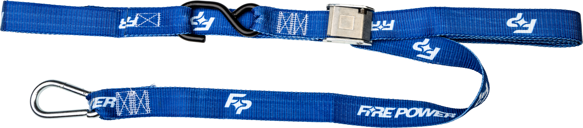 1.5" Tie Down Soft Tie Blue 2/Pk