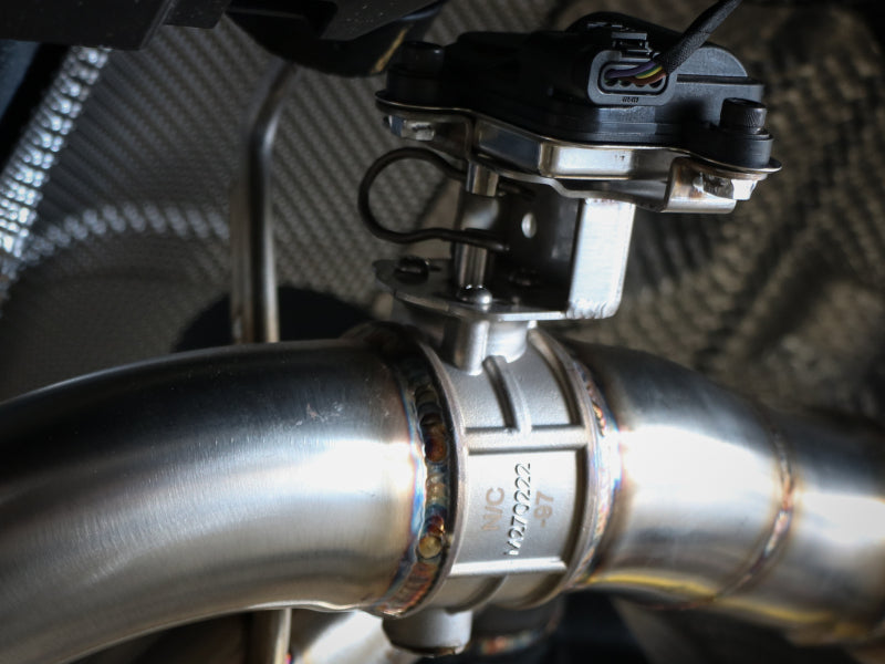 aFe POWER Takeda 2020 Toyota Supra L6-3.0L (t) 3in-2.5in 304 SS CB Exhaust Polished Tips