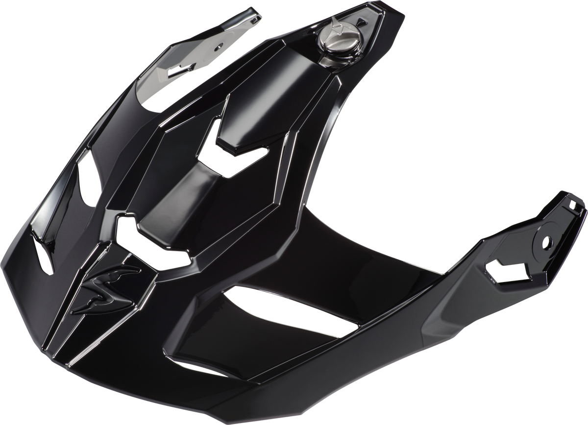 Xt9000 Peak Visor Gloss Black