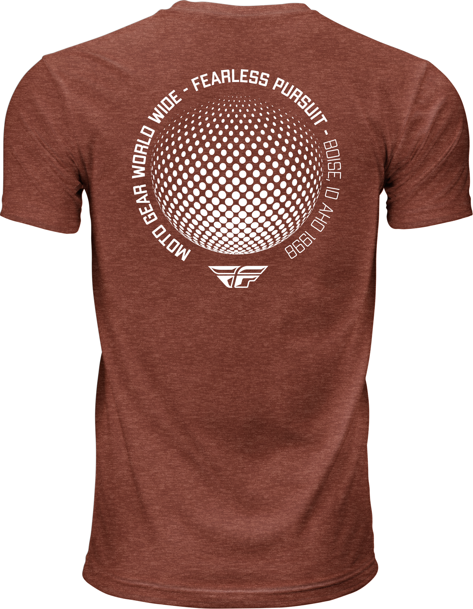 Fly Worldwide Tee Red Md