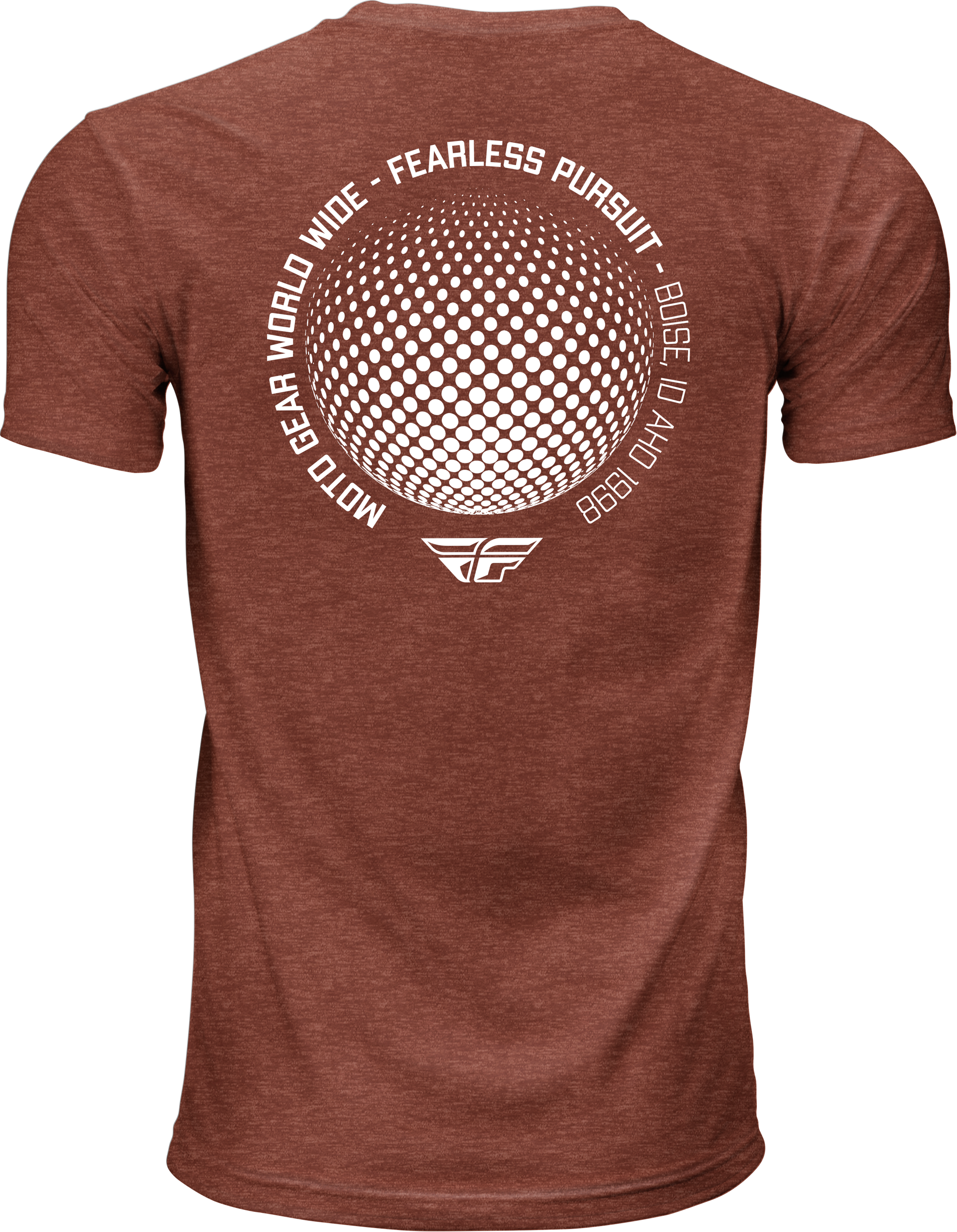 Fly Worldwide Tee Red Lg