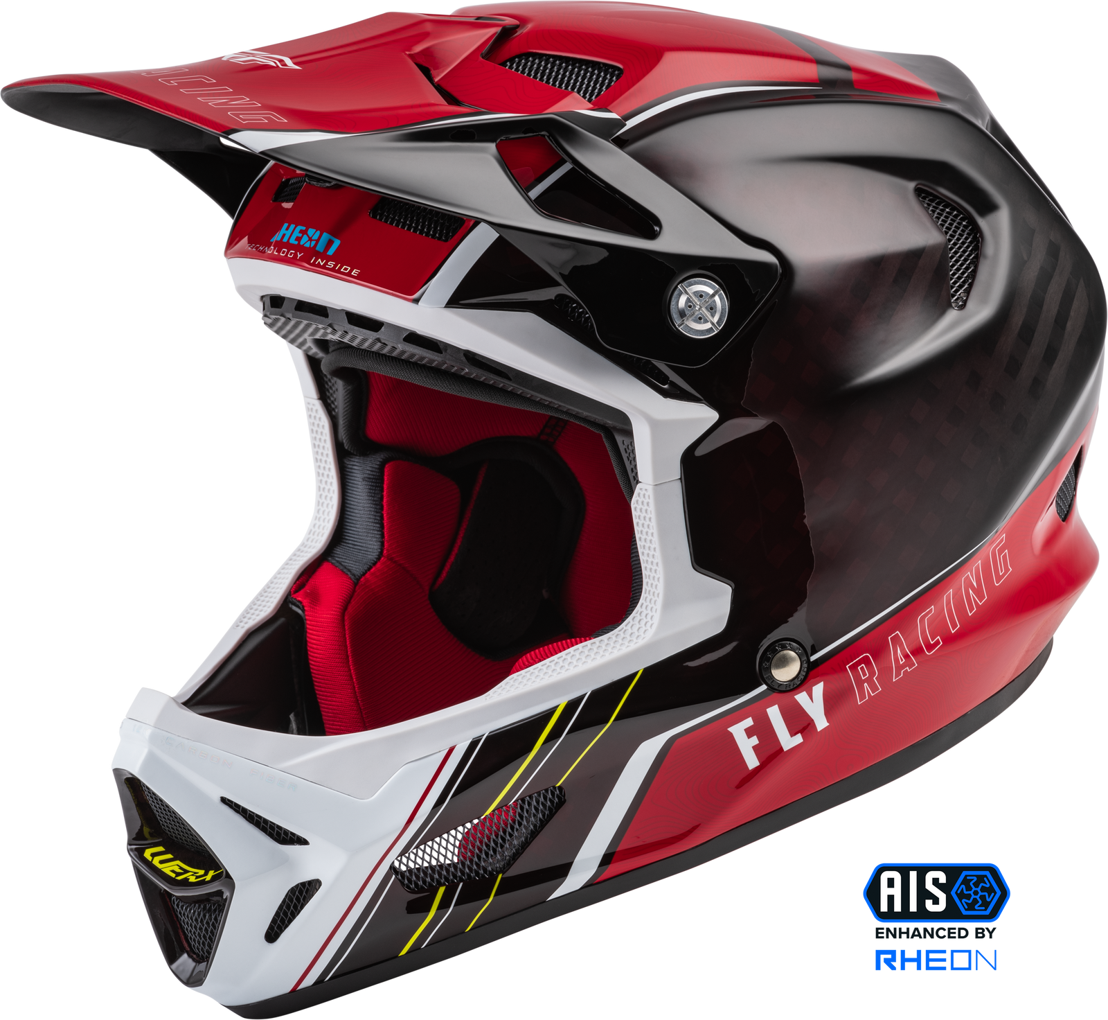Werx R Helmet Red Carbon Md