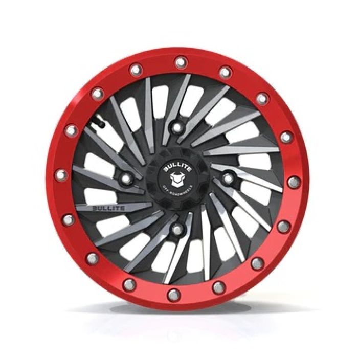 BLADE WHEEL GUN METAL/RED, 15X7.0, 4/137, 5+2