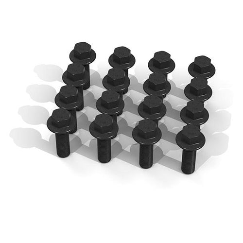 BULLITE BEADLOCK WHEEL INSERT &amp; BLACK BOLT (16EA)