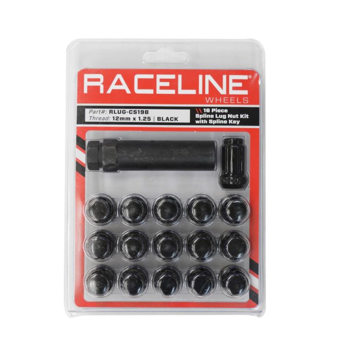 16PK 12X1.25 SPLINE BLK CS PACK