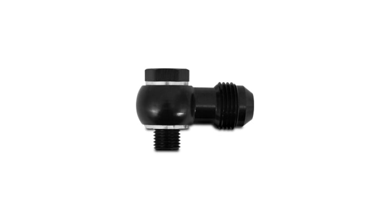 Vibrant Single Male Banjo Adapter Assembly -4AN Banjo 7/16-20 Aluminum Bolt