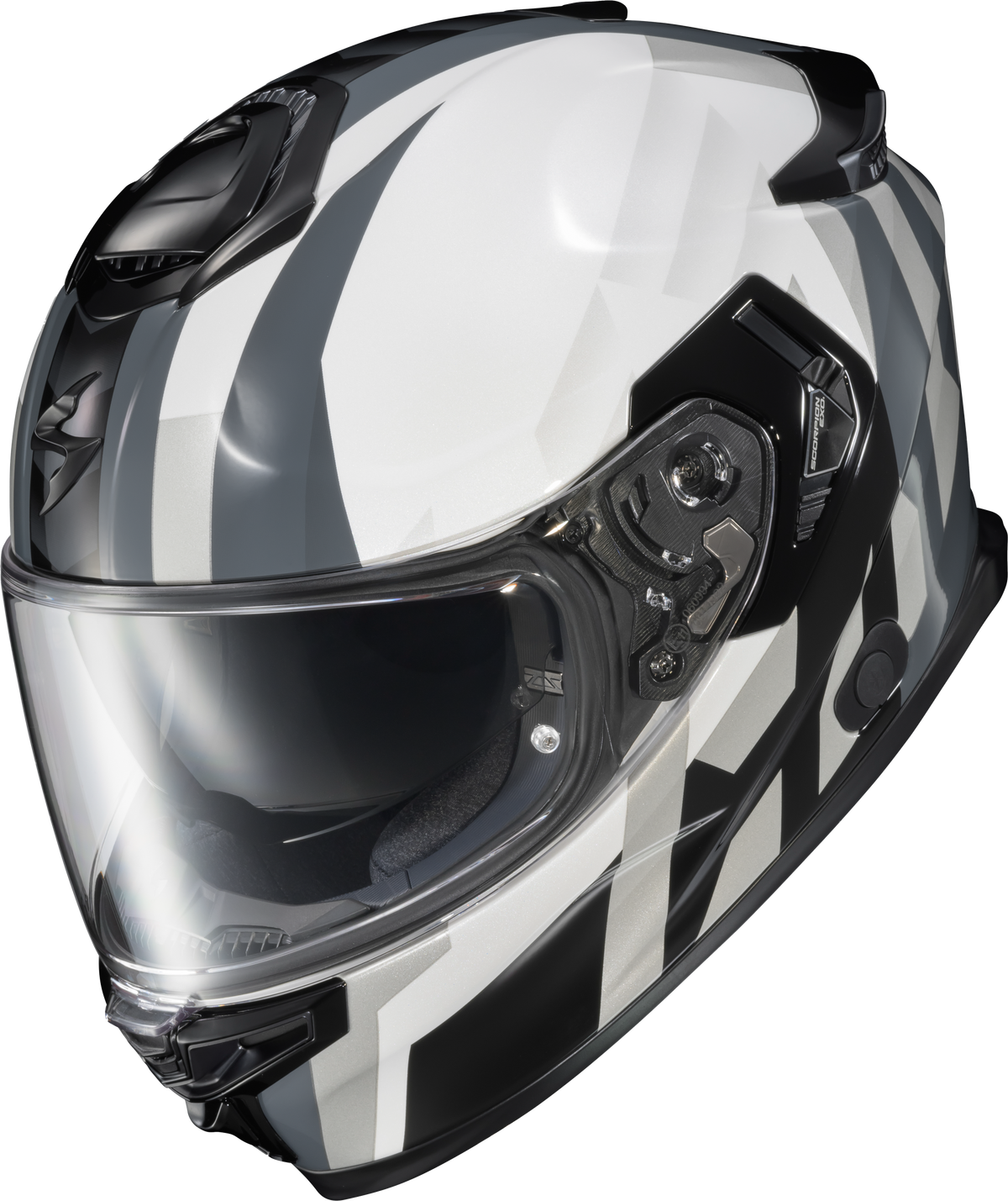 Exo Eclipse Full Face Helmet Pivot White Sm