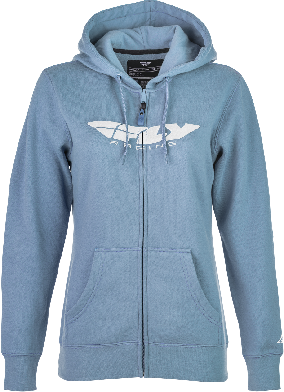Women&#39;s Fly Corporate Zip Up Light Blue 2x