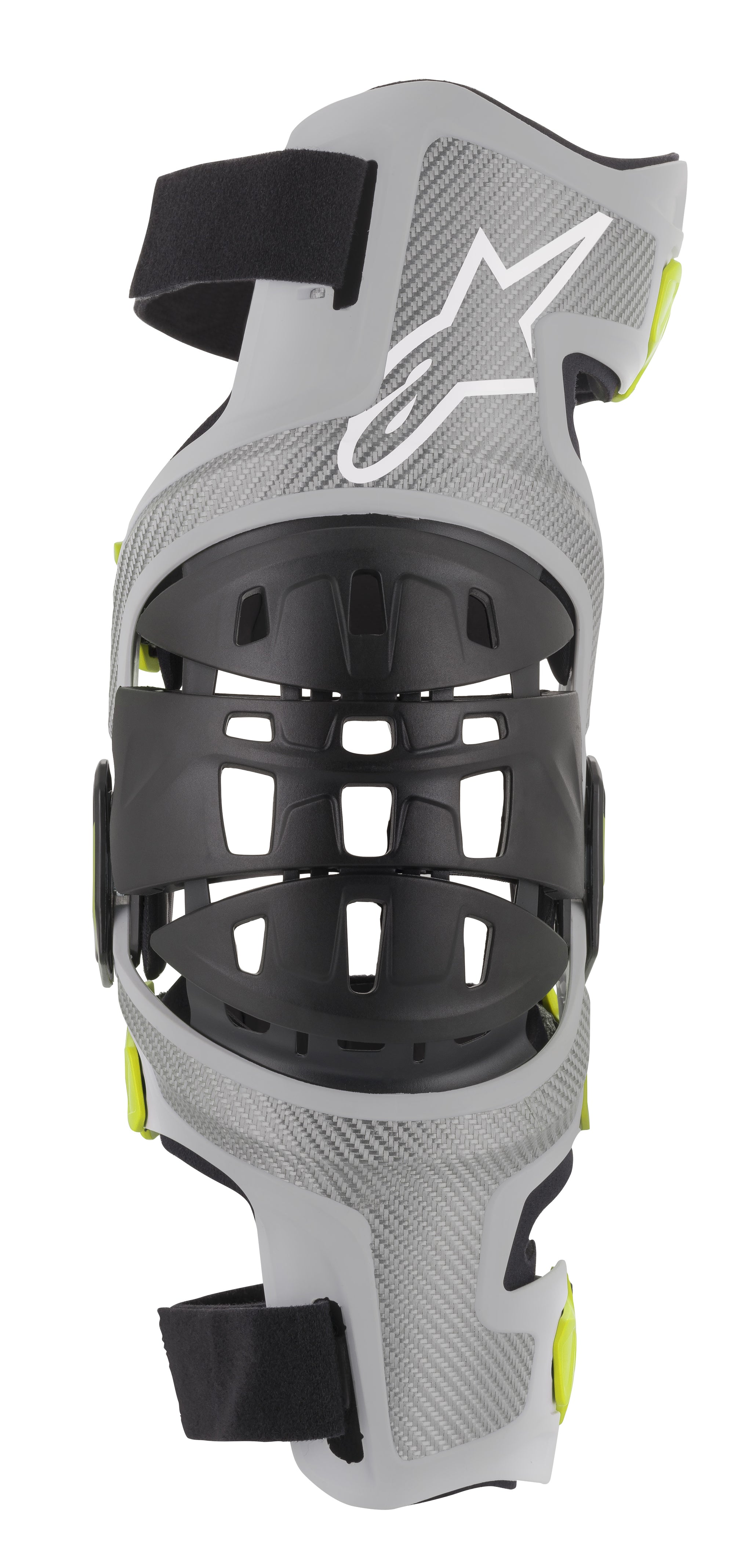 Bionic 7 Knee Set Silver/Yellow Sm