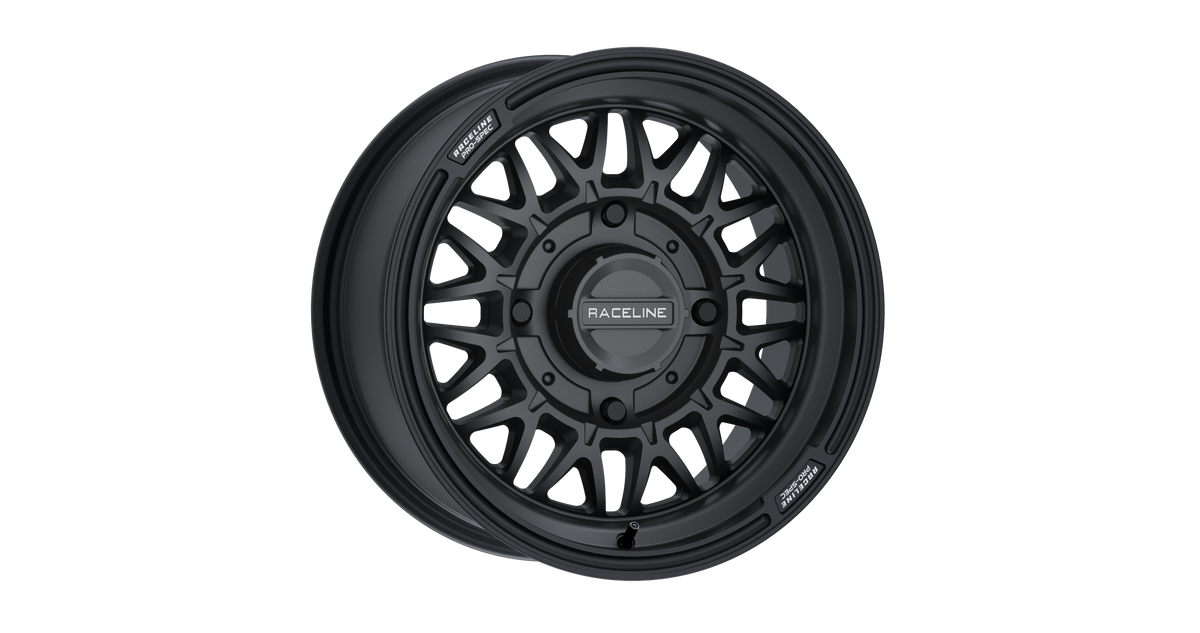 Raceline Omega 15x7 4/137 5+2 (+10mm) Satin Black