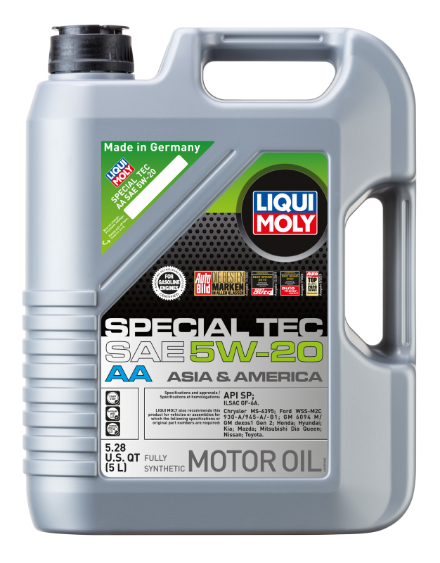 LIQUI MOLY 5L Special Tec AA Motor Oil SAE 5W20