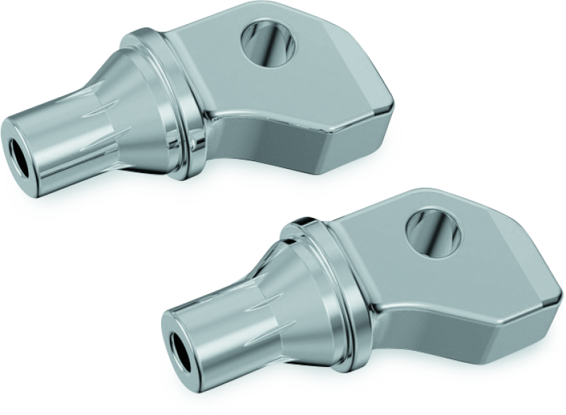 Kuryakyn Tapered Peg Adapters Scout &amp; Octane Chrome
