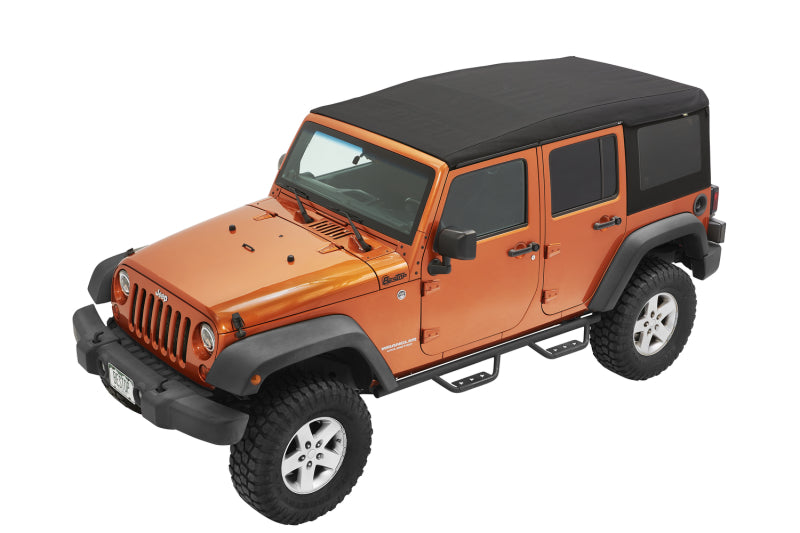 Bestop 07-18 Jeep Wrangler JK 4-Door Supertop Ultra (Premium Black Twill)