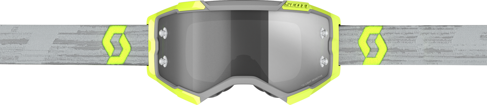 Fury Goggle Ls Grey/Yellow W/Grey Works