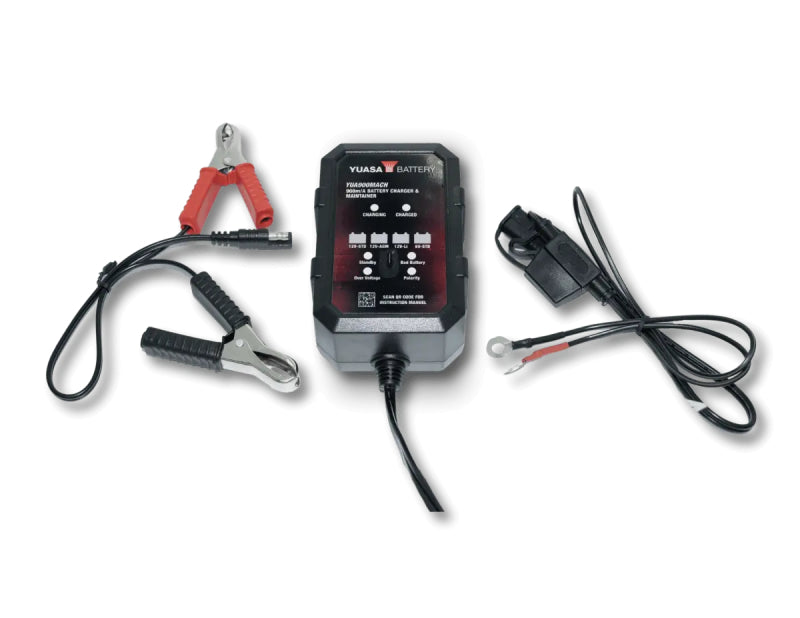 Yuasa 900m Amp Charger &amp; Maintainer - 6V/12V