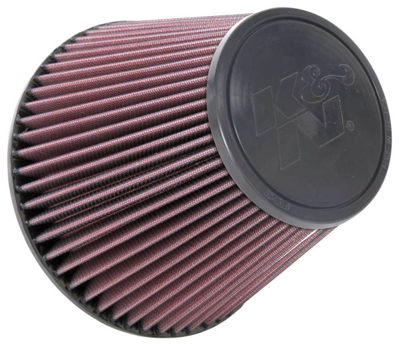 K&amp;N Universal Clamp-On Air Filter 6in Flange / 7-1/2in Base / 4-1/2in Top / 6in Height