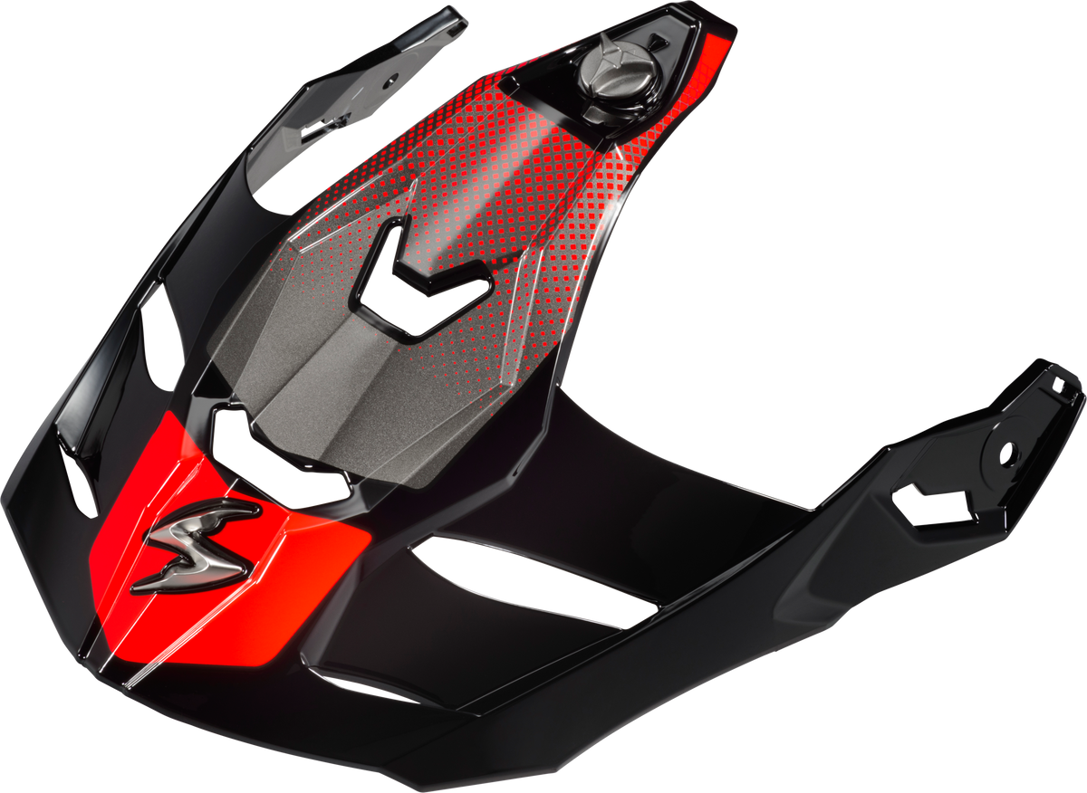 Xt9000 Peak Visor Trailhead Red