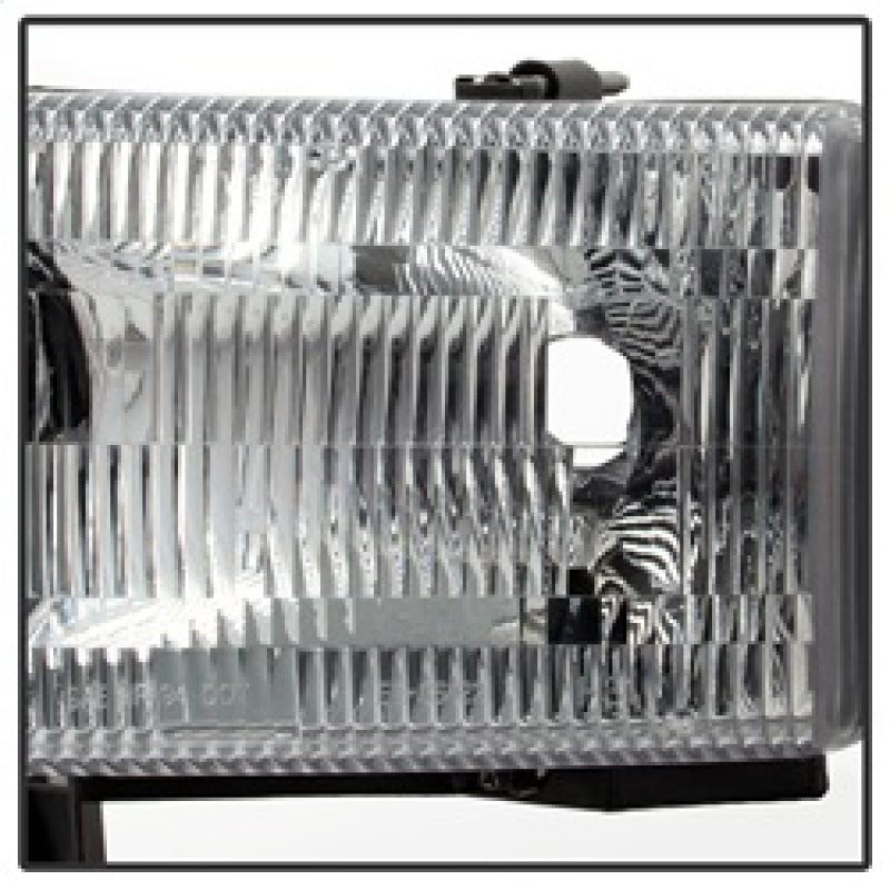 xTune Dodge Ram 1500 94-01 OEM Style Headlights w/ Corner Chrome HD-JH-DR94-OE-C