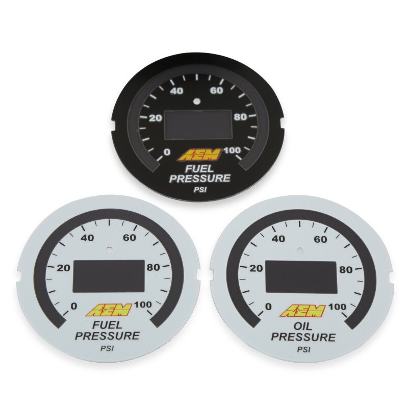 AEM 52mm Pressure (Oil or Fuel) Digital Gauge