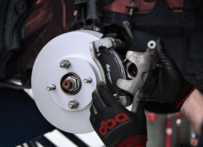 DBA 08-14 Lexus IS F Rear Slotted Street Series Rotor