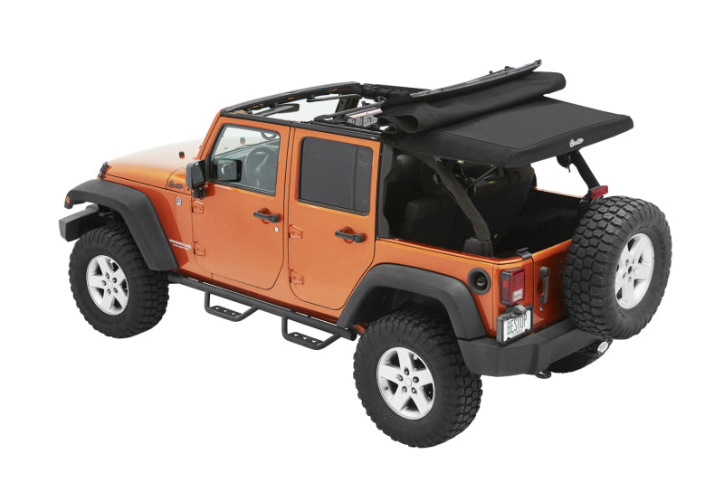 Bestop 07-18 Jeep Wrangler JK 4-Door Supertop Ultra (Premium Black Twill)