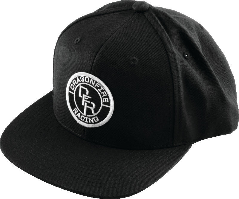 DragonFire Racing Hat Dfr Patch Flatbill Blk