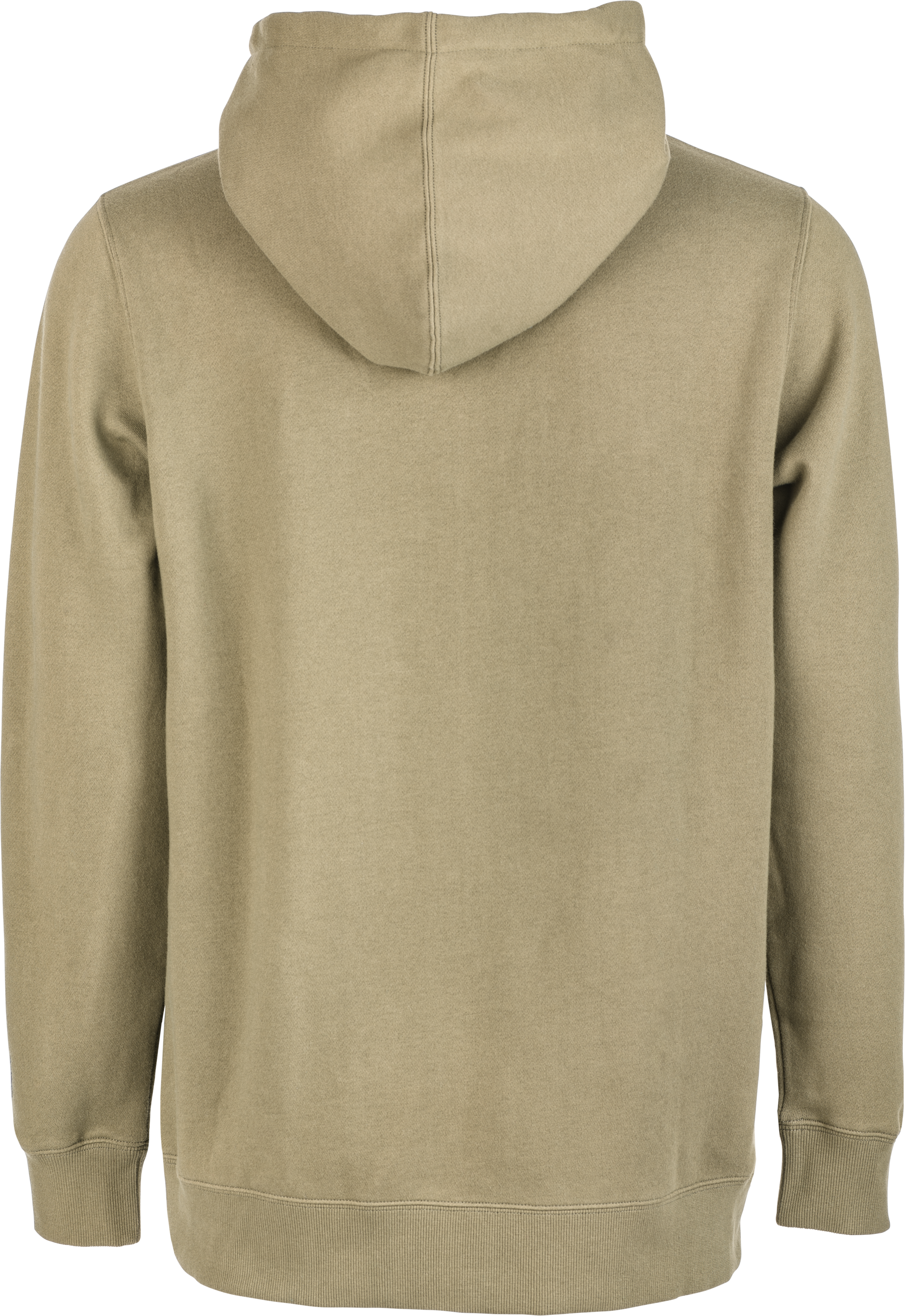 Fly Corporate Zip Up Hoodie Tan/Black Lg