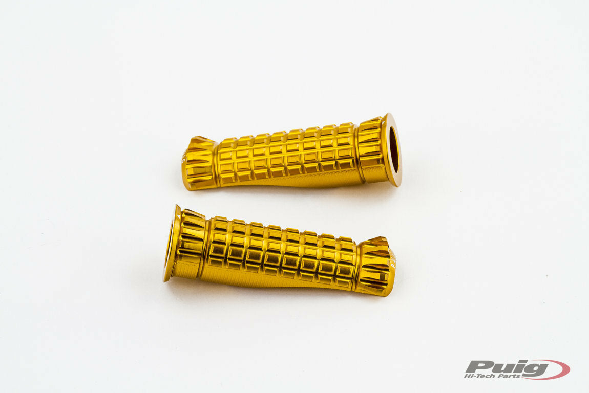 Footpegs R Fighter Gold
