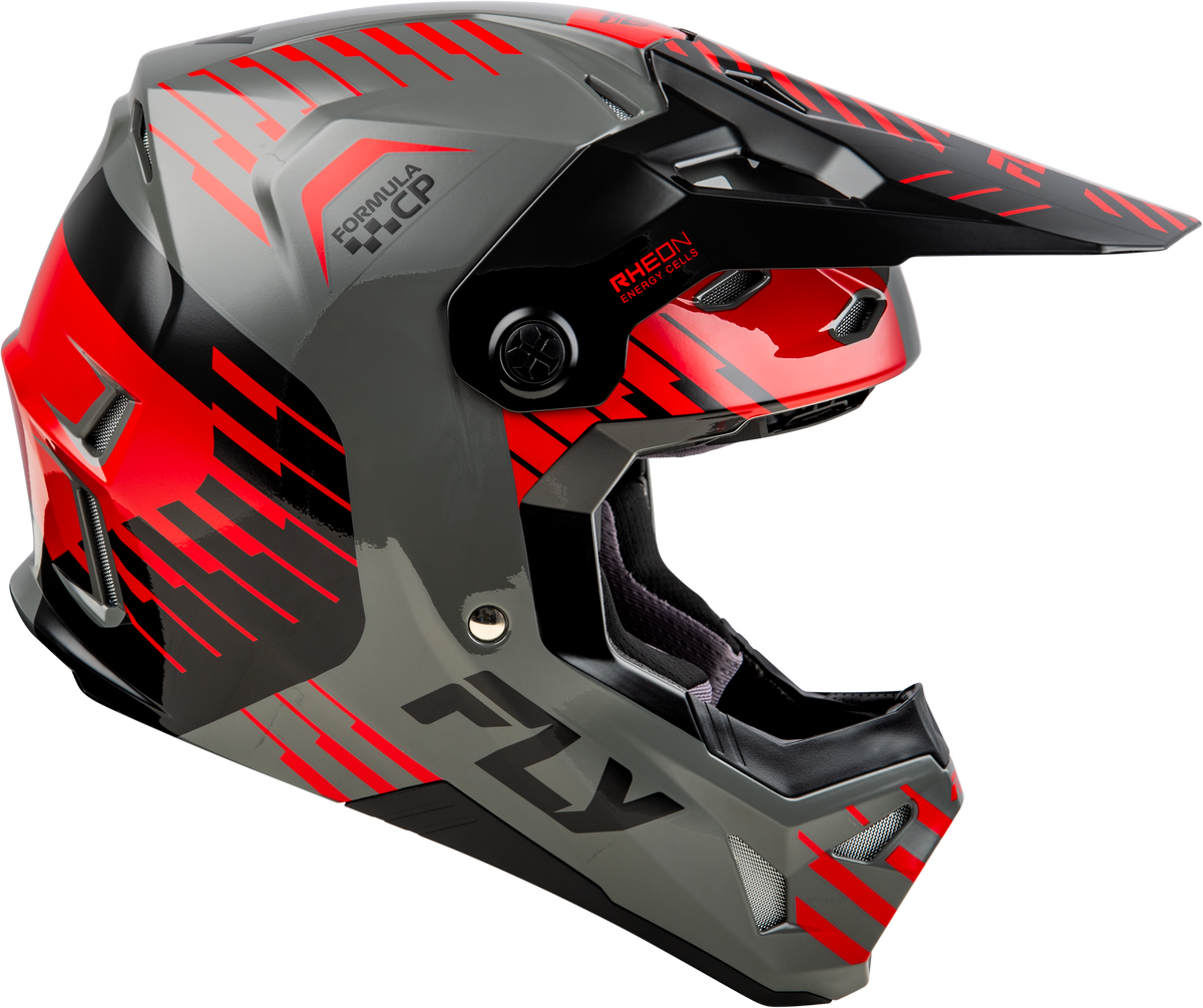 Formula Cp Slice Helmet Grey/Red/Black Md