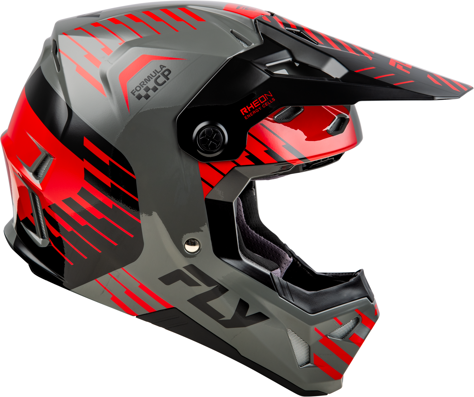 Formula Cp Slice Helmet Grey/Red/Black Xl