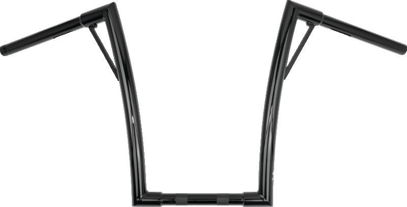 Burly Brand Louie Bar 16in - Gloss Black