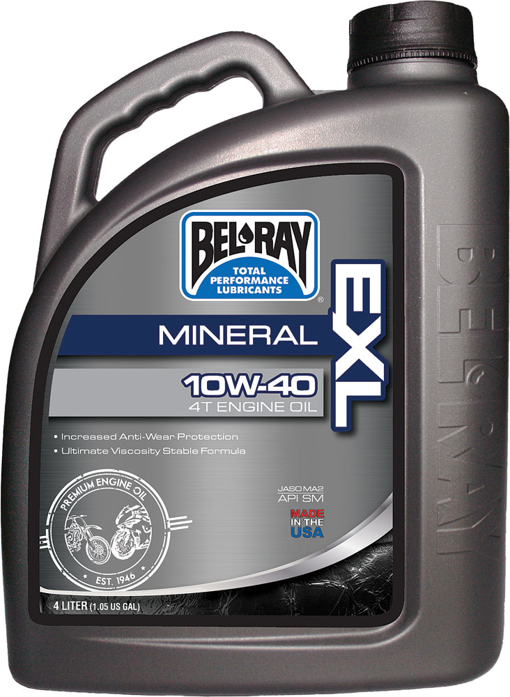 Exl Mineral Engine Oil 4t 10w40 4l